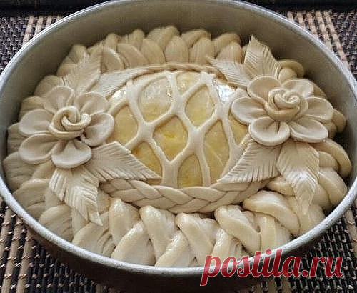 Красивая разделка теста!