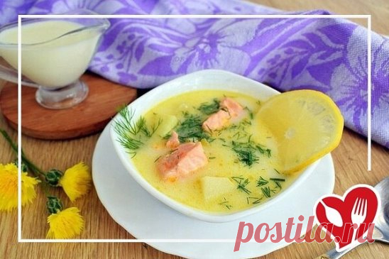 Уха по-фински со сливками  
               
Ингредиенты: 
Лосось филе (+ по наличию: хвост, голова, кости) — 200 г 
Картофель — 4 шт. 
Морковь — 1 шт. 
Лук — 1 шт. 
Лист лавровый — 1–2 шт. 
Перец черный горошком — 5 шт. 
Масло оливковое — 1–2 ст. л. 
Сливки 10% — 200 мл 
Вода — 2 л 
Укроп — 1 пучок 
Лимон — 1 шт. 
Приготовление: 
1. Подготовьте необходимые продукты. Овощи помойте, очистите. 
2. При наличии хвоста и головы рыбы залейте их холодной водой, добавьте лавровый лис