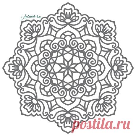 Мандалы для раскрашивания