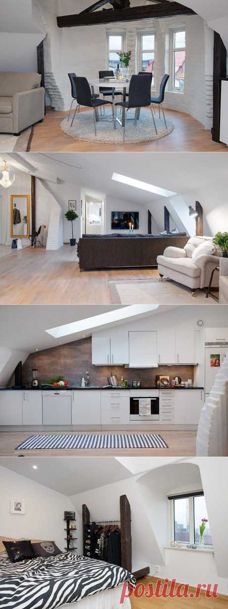 Мансарда, скандинавский стиль... / Домоседы