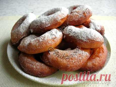 Пончики в ложке (без раскатывания теста)