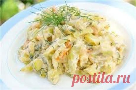КАБАЧКИ В СМЕТАНЕ.