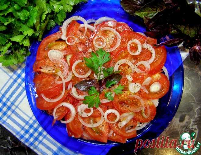 Пикантный салат к шашлыку