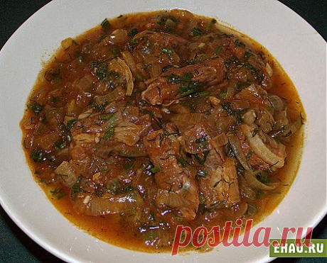 Солянка по-грузински, или &quot;курортный чашушули&quot;.