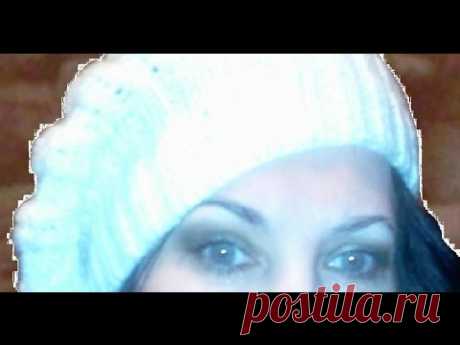 Берет спицами/Шапка спицами.Размер 54-56/knitting hat