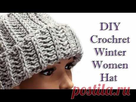 Шапка Шарф Крючком / Hat Crochet