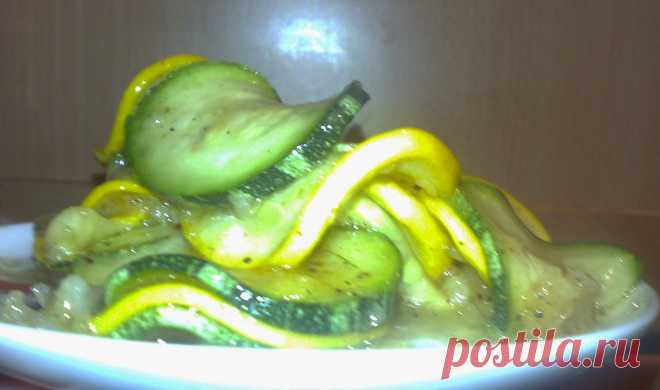 Кабачки по корейски, острые