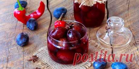 4 рецепта маринованных слив — вкусной и пикантной закуски — Лайфхакер