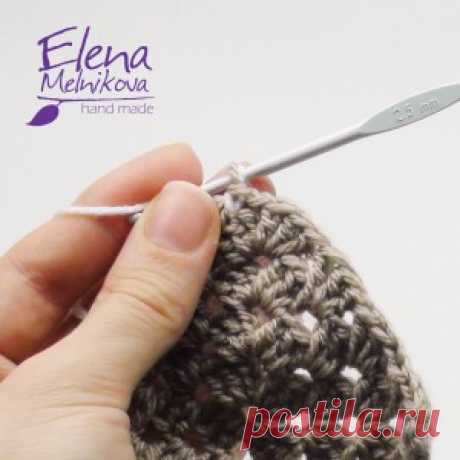 Бабушкин квадрат крючком | Crochet-Story.ru