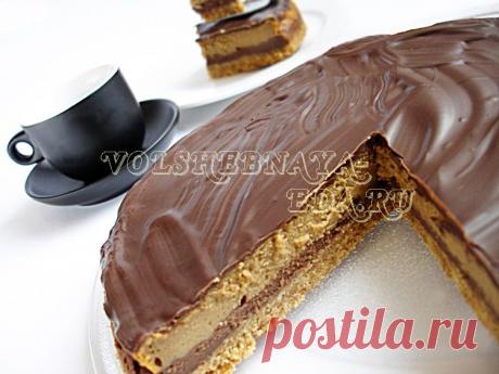Шоколадно-кофейный чизкейк рецепт с фото | Волшебная Eда.ру