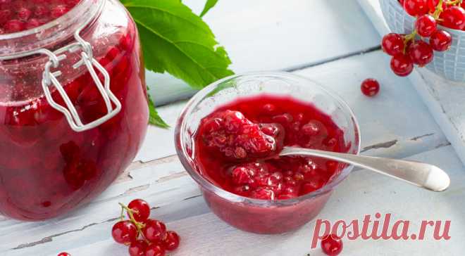 Варенье из красной смородины на зиму, пошаговый рецепт с фото