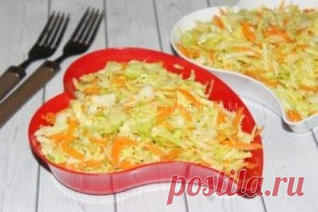 Как приготовить салат с капустой, морковью и уксусом | Ом-ном-ном с Мариной М.
