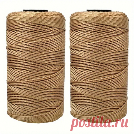 Нейлоновая Пряжа Variegated 1,5 Мм X 219 Ярдов, 2 Упаковки, Универсальная Ремесленная Пряжа Для Вязания, Вязания Крючком, Шапок, Сумок, Кошельков, Обуви, Подвесок Для Растений, 100% Нейлон, Многоцветные Варианты | Temu Moldova