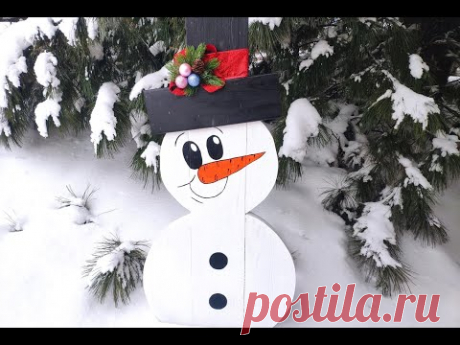 Снеговик своими руками