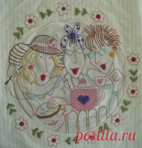 вышивка+лоскутки / Блоги / Людмила Сорокина / В Кругу Друзей — социальная сеть