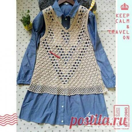 БЕЗРУКАВКА КРЮЧКОМ