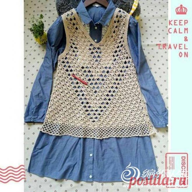 БЕЗРУКАВКА КРЮЧКОМ