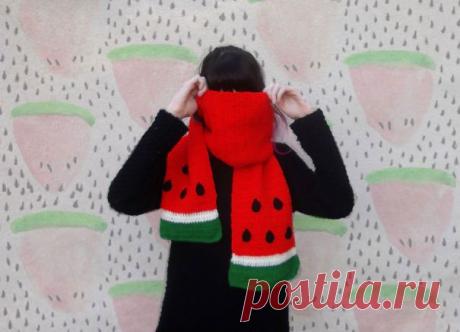 Самые креативные шарфики — много весёлых затей