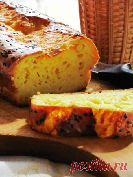 Закусочный сырный кекс