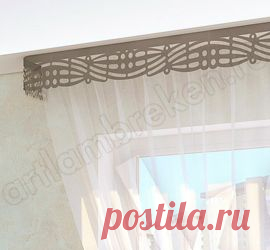 Декоративная планка карниза