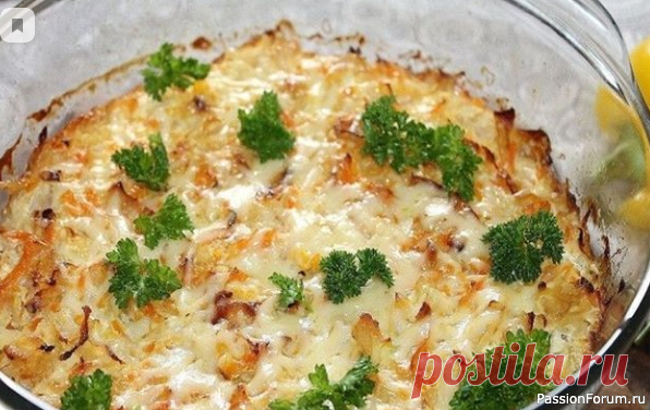 Очень вкусная запеканка из капусты