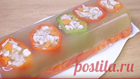 Заливное на Новый Год! Попробуйте приготовить!