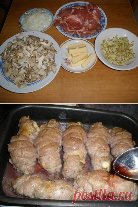 Свиные рулеты » Кулинарные рецепты