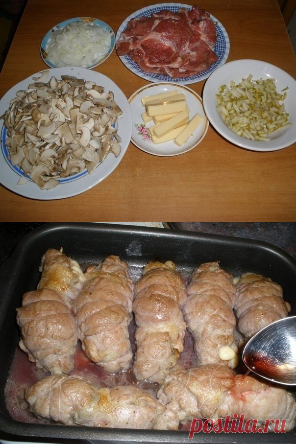 Свиные рулеты » Кулинарные рецепты
