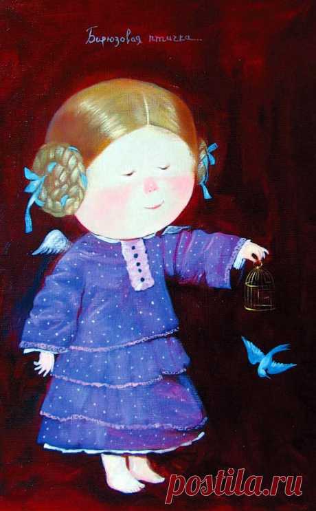 Художница Евгения Гапчинская (Eugenia Gapchinska). Часть 3. Радость в мелочах.