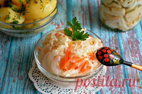 Квашеная капуста без уксуса рецепт с фото пошагово - 1000.menu