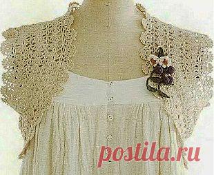 Вязание болеро крючком