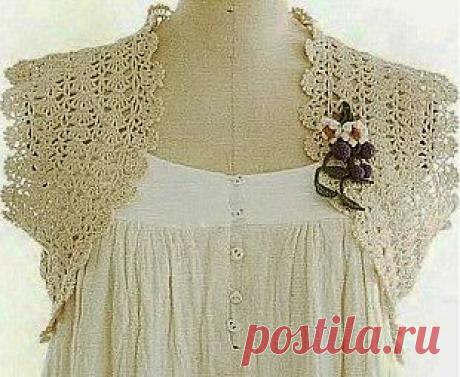 Вязание болеро крючком