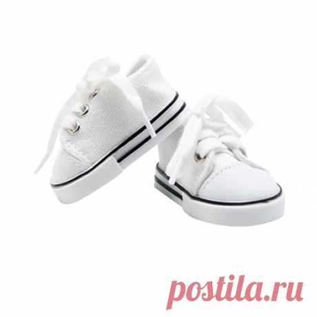 AliExpress Горящие товары / Отобранные продавцы, бесплатная доставка, скидки до 90%. 18-дюймовые белые кроссовки для кукол