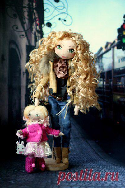 Куклы и выкройка от Юли Задорожней