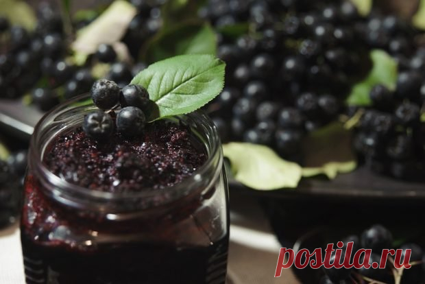 Джем из черной рябины — Домашняя кулинария