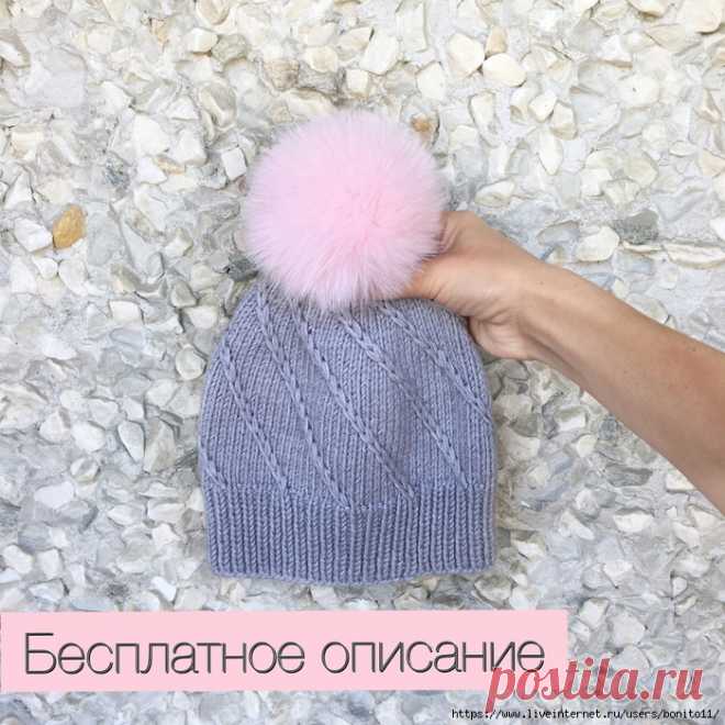 Шапочка zefirka_c_snegavik_knit