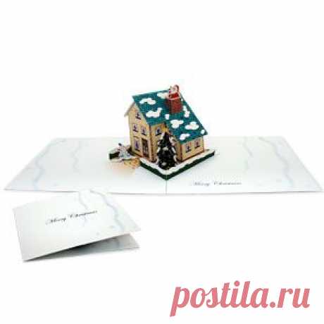 Всплывающие Card (Рождество дом) - Рождество - Craft карты - Подарочные & Card - Canon CREATIVE PARK
