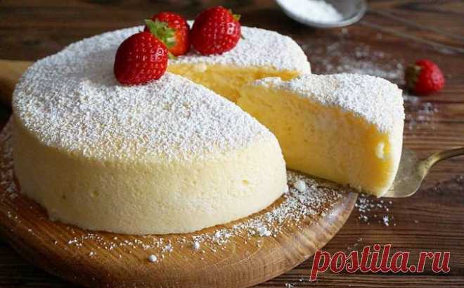 Японский хлопковый чизкейк