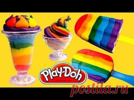 DIY Пластилин PLAY DOH....из ПЕНЫ для БРИТЬЯ