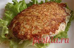 Рыба в картофельной корочке