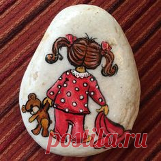 Stone art.Painted Stones. в Pinterest