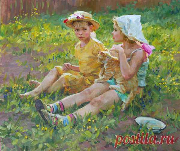 Художник Владимир Гусев...* - 83 фото. Фотографии Валерий Семкив.