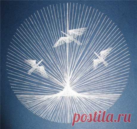 Вышивка изонитью: животные
