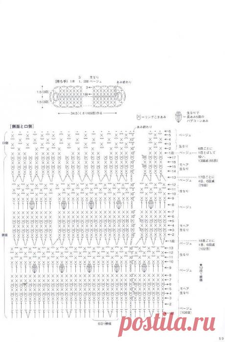 Hand-knitted cute bag &amp; pouch ,стр.59