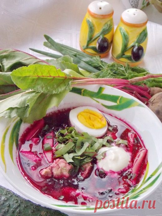 Холодный суп — вкусный, легкий и полезный Свекольник