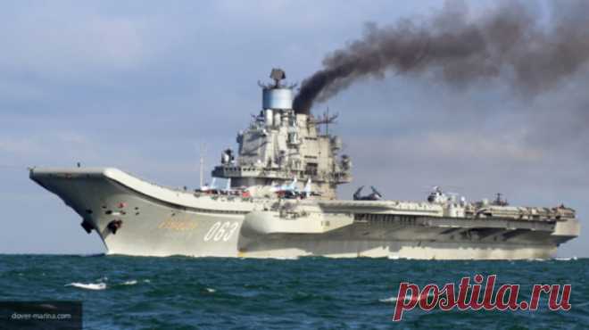 Корабль позора: «Адмирал Кузнецов» вызвал «военную импотенцию» у Запада