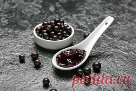 Варенье-желе из черной смородины