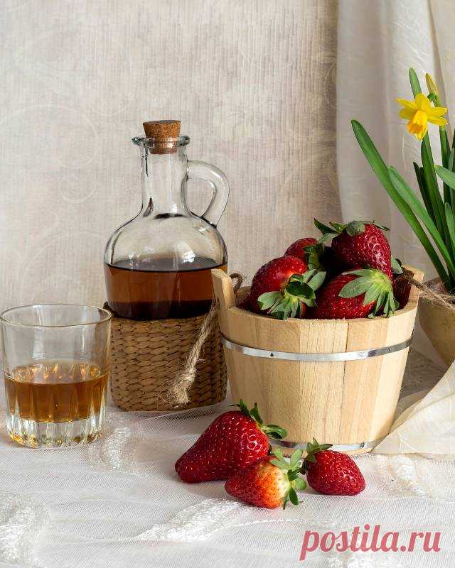 Клубничный бренди — Сад Заготовка