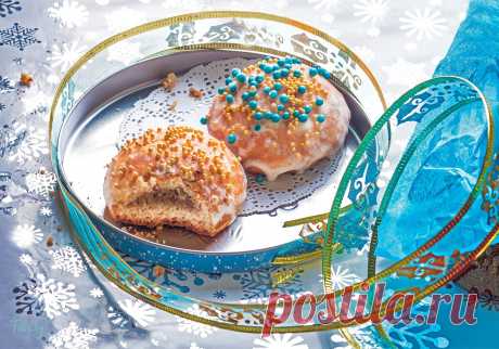 Австрийские рождественские пряники с начинкой Gefüllter Lebkuchen