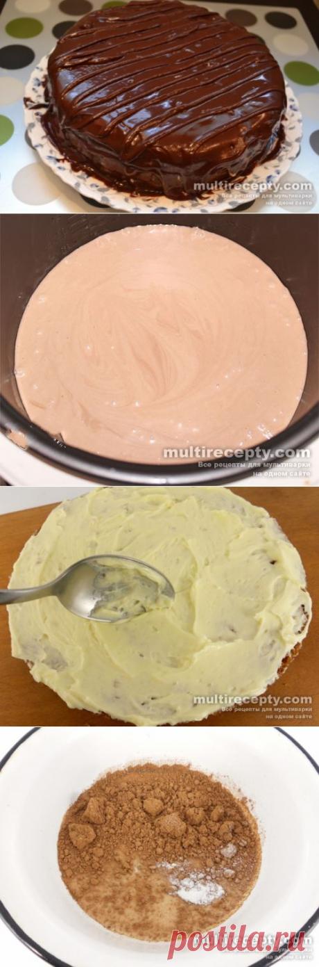 Торт “Прага” в мультиварке - пошаговый рецепт с фото